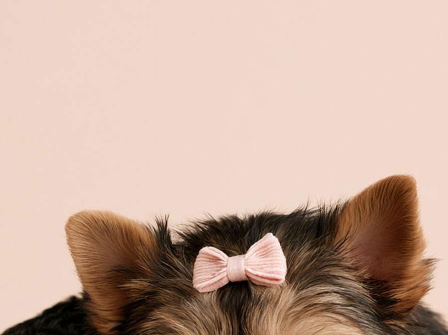 Tiny Yorkie puppy